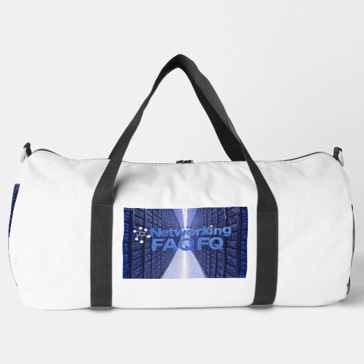 ネットワークFAQ ダッフルバッグ (正面)