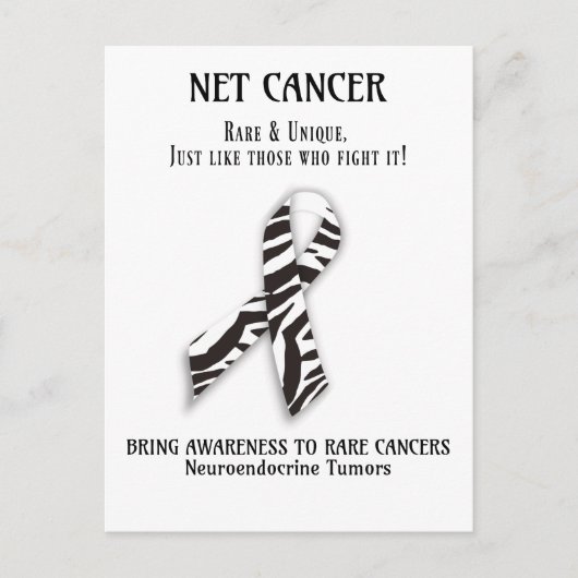 ネット希癌神経内分泌腫瘍葉書 ポストカード (正面)