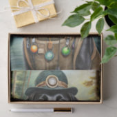 ネッドは湖に行く，ブラックラボ魚釣りベスト 薄葉紙 (ギフト)