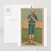 ネッド・ウィリアムソン、シカゴ・ホワイト・ストッキング ポストカード (正面/裏面)