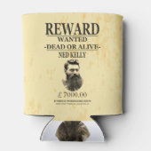 ネッド・ケリー・ブシュレンジャー⚔️オーストラリアの有名アウトロー 缶クーラー (裏面)