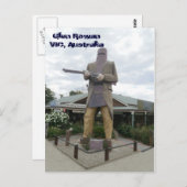 ネッド・ケリー ポストカード (正面/裏面)