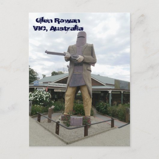 ネッド・ケリー ポストカード (正面)