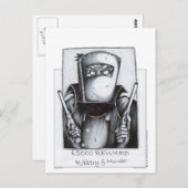 ネッド・ケリー(指名手配ポスター) ポストカード (正面/裏面)