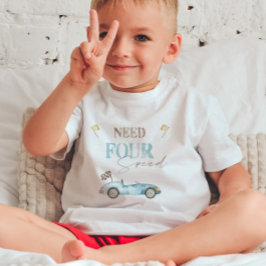 ネッド・フォー・スピード バースデーTシャツ トドラーTシャツ