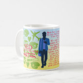 ネッド – 「彼女の目の中の太陽」引用文マグ コーヒーマグカップ (正面左)