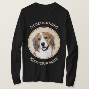ネデランド·コイケルホンジ絵画ェ犬芸術 Tシャツ
