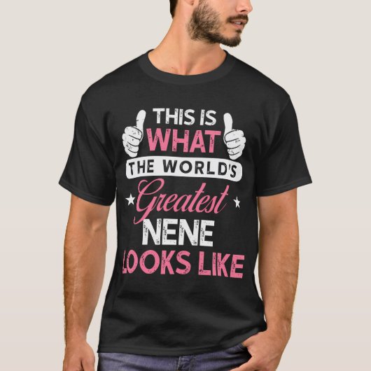 ネネギフト世界最大級のネネ Tシャツ (正面)