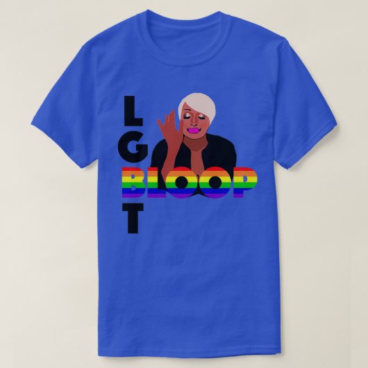 ネネリークスLGBTループプライドRUA主婦実在人 Tシャツ (デザイン正面)