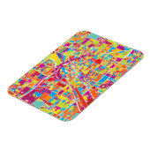 ネバカラフルダの地図、ラスベガス マグネット (左側)