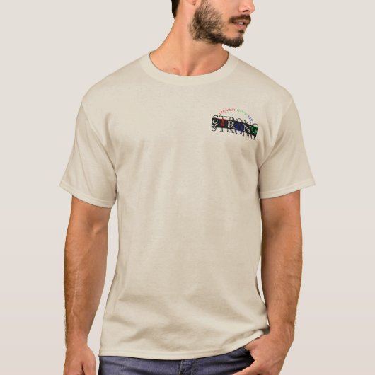 ネバギバ ストロング Tシャツ デザイン (正面)