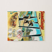 ネバダからの挨拶 ジグソーパズル (横)