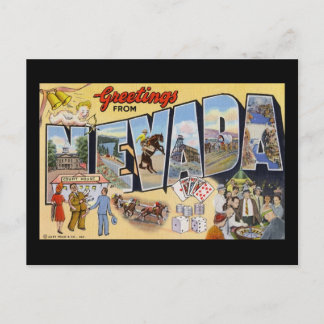 ネバダからの挨拶 ポストカード