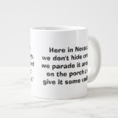 ネバダで ジャンボコーヒーマグカップ (正面右)