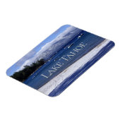 ネバダとカリフォルニアのブルーレイクタホシエラス マグネット (左側)