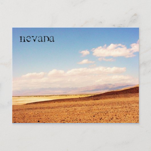 ネバダのはがき ポストカード (正面)