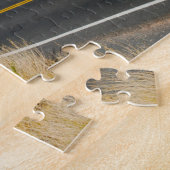 ネバダのバイクもしくは自転車に乗る人.クリスマスの挨拶 ジグソーパズル (側面)