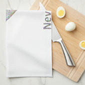 ネバダの地図 キッチンタオル (四つ折り)