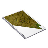 ネバダの地図 ノートブック (右側)