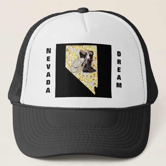 ネバダの夢 キャップ (正面)