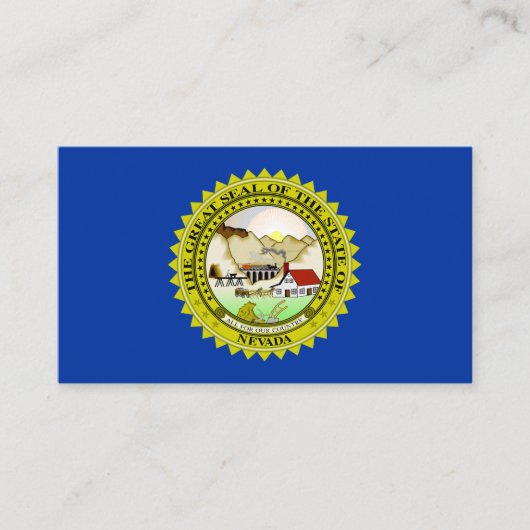 ネバダの封印ネバダンの封印 名刺 (正面)