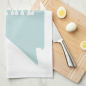 ネバダの州のモットーのスローガン キッチンタオル (四つ折り)