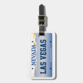 ネバダの旅行者 ラゲッジタグ (正面縦)