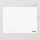 ネバダの日没 ポストカード (裏面)