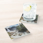 ネバダの滝 ガラスコースター (アングル)