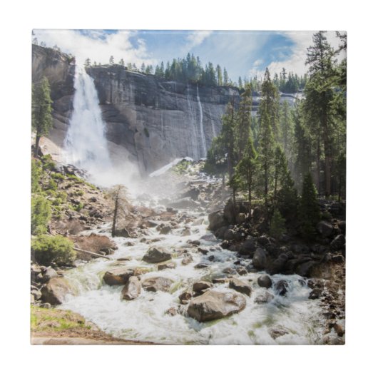 ネバダの滝 タイル (正面)