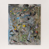 ネバダの裏庭の鳥 ジグソーパズル (縦)