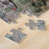 ネバダの裏庭の鳥 ジグソーパズル (側面)