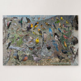 ネバダの裏庭の鳥 ジグソーパズル