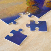 ネバダの野生の馬バイメイナード・ディクソン ジグソーパズル (側面)