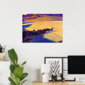 ネバダの野生の馬, 1927メイナード・ディクソン ポスター (ホームオフィス)