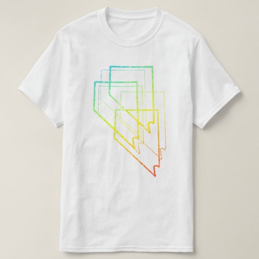 ネバダぼやけル Tシャツ (デザイン正面)