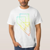 ネバダぼやけル Tシャツ (正面)