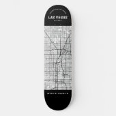 ネバダシティの地図スケートボード スケートボード (正面)