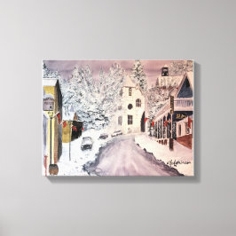 ネバダシティカの冬 キャンバスプリント