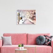 ネバダシティカの冬 キャンバスプリント (インサイチュ (リビング))