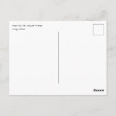 ネバダシティカリフォルニアポストカード ポストカード (裏面)