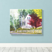 ネバダシティ – 秋 キャンバスプリント (インサイチュ (ウッドフロア))