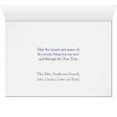 ネバダディアクリスマスカードからのクリスマス (内部横(下))