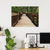 ネバダハイキングトレイル、レッドロックキャニオン、カリコ盆地 ポスター (ホームオフィス)