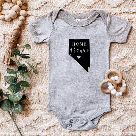 ネバダホームグロウン州ティー ベビーボディスーツ