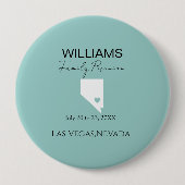 ネバダモダンマップバケーションファミリー懇親会 缶バッジ (正面)