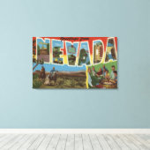 ネバダラージレターシーンネバダ2 キャンバスプリント (インサイチュ (ウッドフロア))