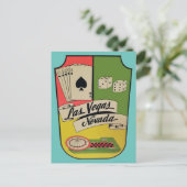 ネバダヴィンテージ旅行はがきラスベガス ポストカード (スタンド正面)