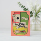 ネバダヴィンテージ旅行はがきラスベガス ポストカード (スタンド正面)