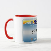 ネバダ免許プレートmag マグカップ (左)